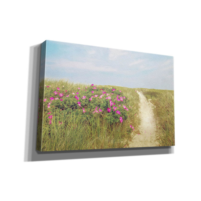 Beach Roses par Brooke T. Ryan, H 40 po x l 60 po x P 1,5 po