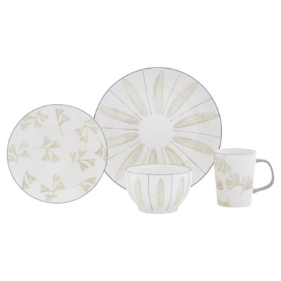 Vaughn Piece Stoneware Dinnerware Set - Service for 4