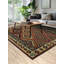 Quality Geometric Wool Kilim Area Rug 7x10