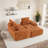 Alphonse Burwell Boneless 100" Chenille Compression Sectional Sofa – Convertible L-Shaped Plush Textured Couch with DIY Layout for Living Room, Apartment & Small Spaces-602182159