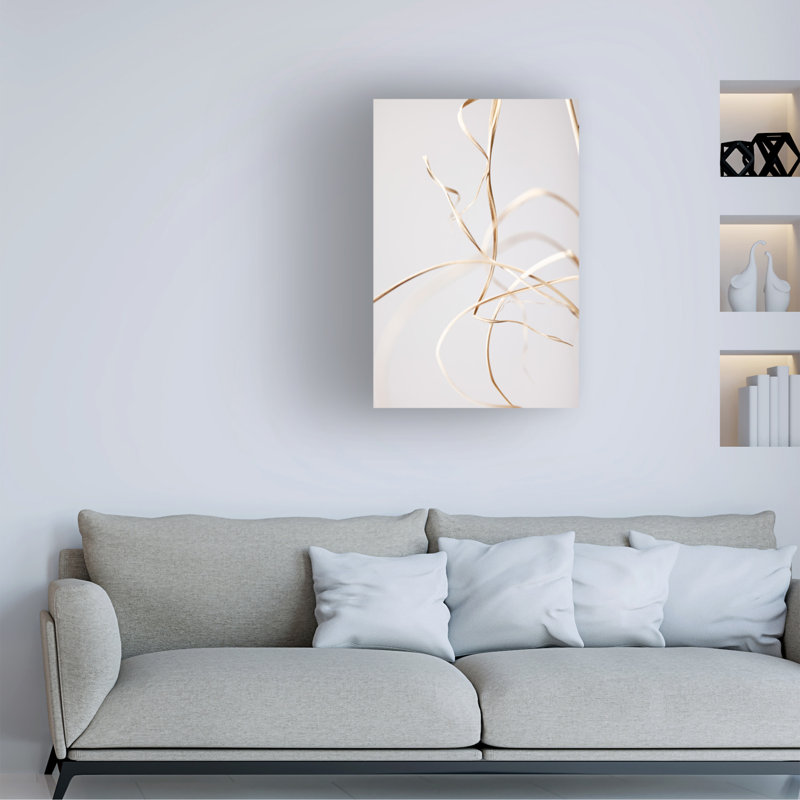 Œuvre d'art sur toile, brun, H 19 po x l 12 po x P 2 po