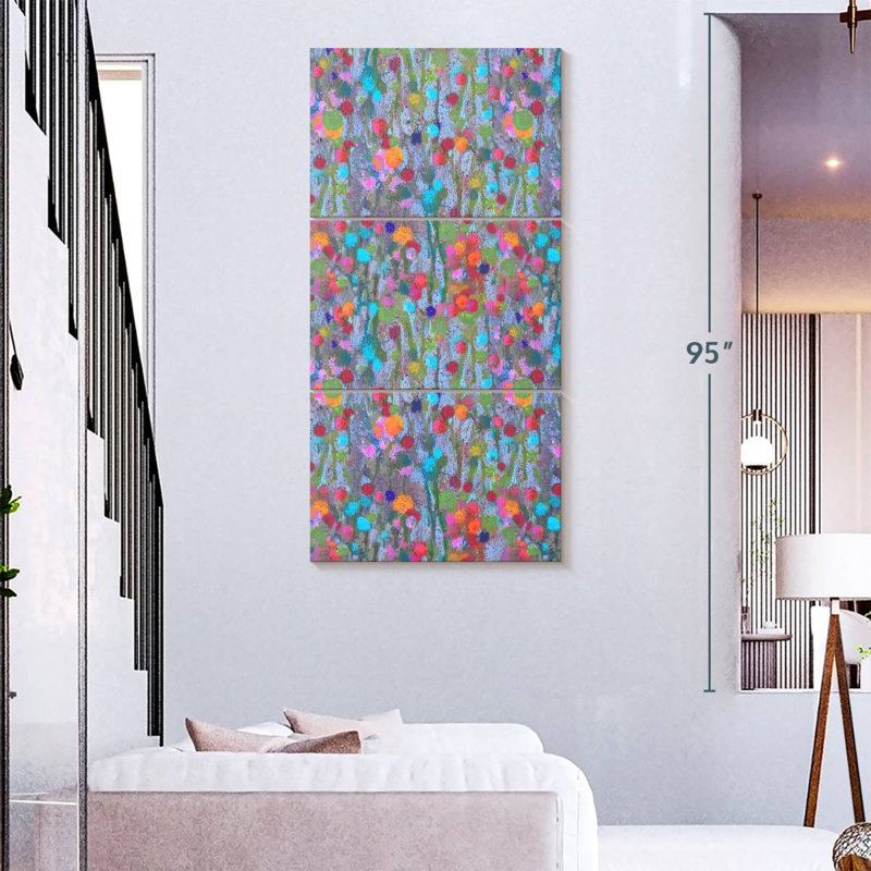 Pom-Pom, 75" H x 36" W