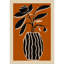 Ochère morte n ° 5 encadrée sur papier par Treechild Print-95667541-95667542