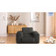Mollis 4 Seater Corduroy Corner Sofa -1366238877-1366238874