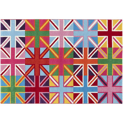 Minoru Rectangle 133 cm x 190 cm Hand Hooked Dhurrie Area Rug