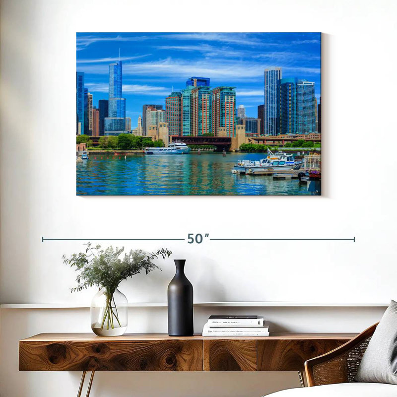 Ravi Michigan, 26" H x 39" W