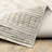 Telisa Modern Linear Ladder-Stitch Ivory / Brown Area Rug-1589840731
