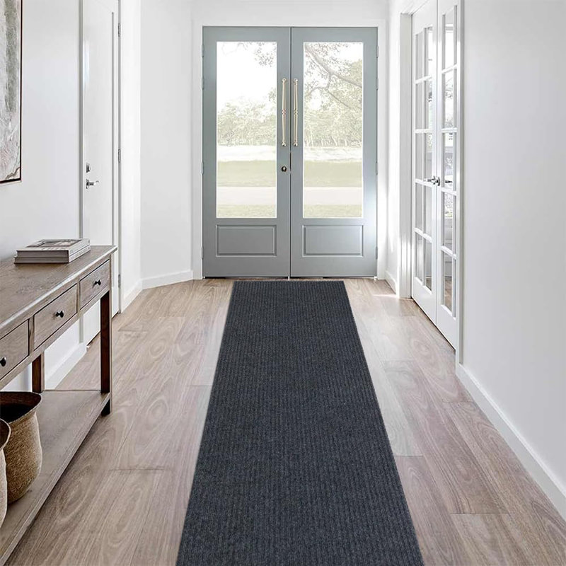 Tapis de couloir utilitaire antidérapant et résistant, 6 pi x 51 pi