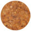 Indurial Solid Wood Drum Coffee Table