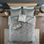 5 Piece Jacquard Bedspread Set with Throw Pillows Teal Queen-131602943-131602944