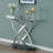 Sceinnker 48'' Glass Top Console Table