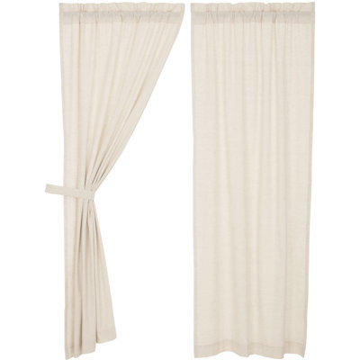Sickels Cotton Blend Room Darkening Curtain Panel Set