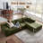 No Assembly Required Compression Packed 2 - Piece Sofa Boneless-1622733952-1615291567