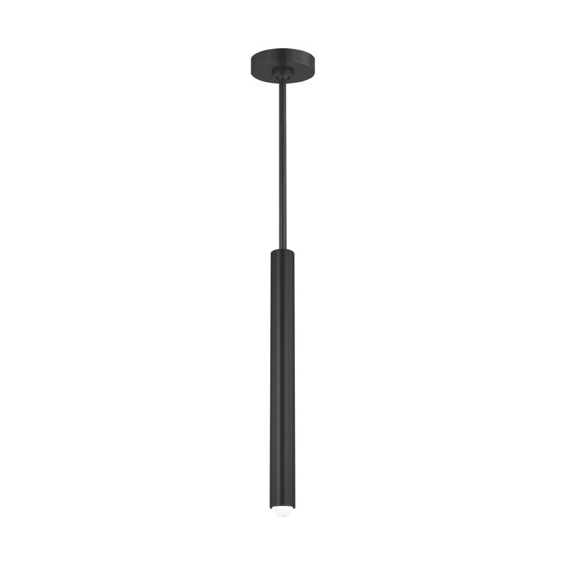 Ebell 1 - Light LED Pendant, Dark Bronze