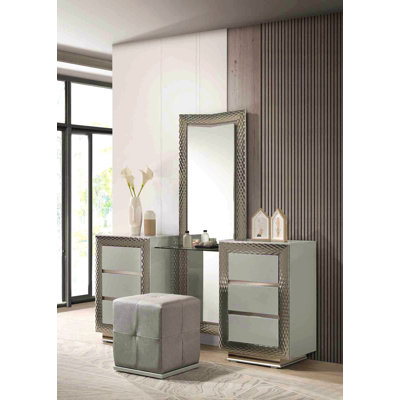 Ensemble de meuble-lavabo 1 pièce Glam Style