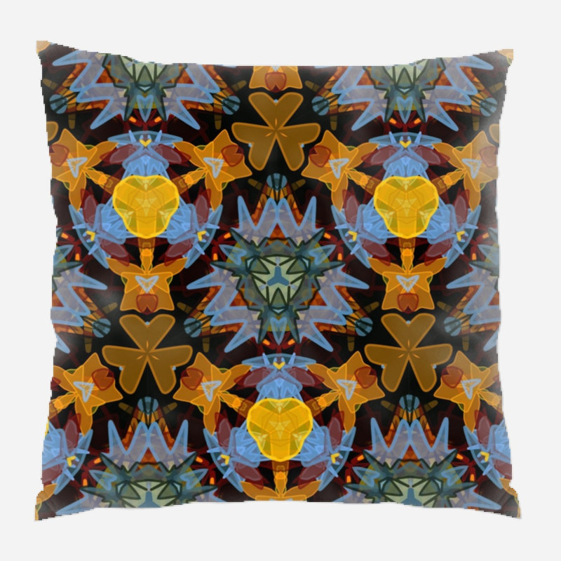 Coussin abstrait, Intérieur