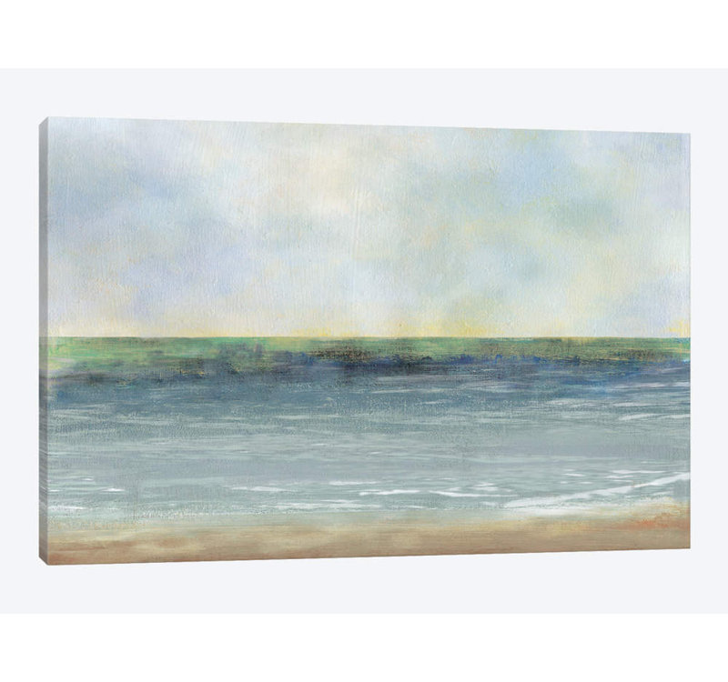 «Ocean Breeze I», impression sur toile, H 26 po x l 40 po x P 1,5 po, Toile tendue, Pas de tapis