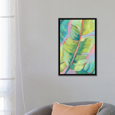 Reproduction d’art « vibrant Palm feuilles II » par Jennifer Goldberger