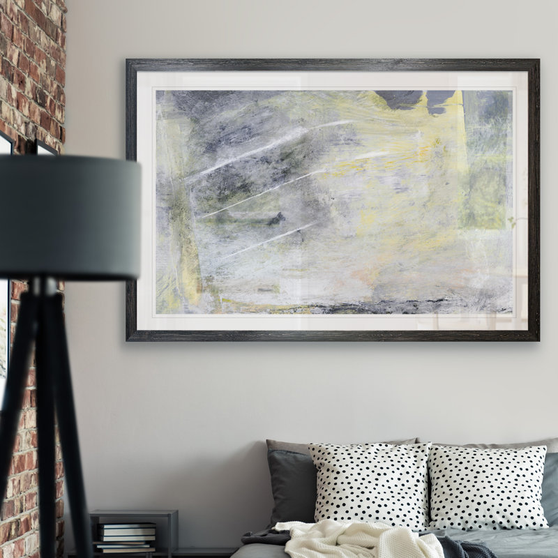 «Hush II», reproduction d'art encadrée, H 28 po x l 38 po x P 1,3 po, Papier avec encadrement ébène