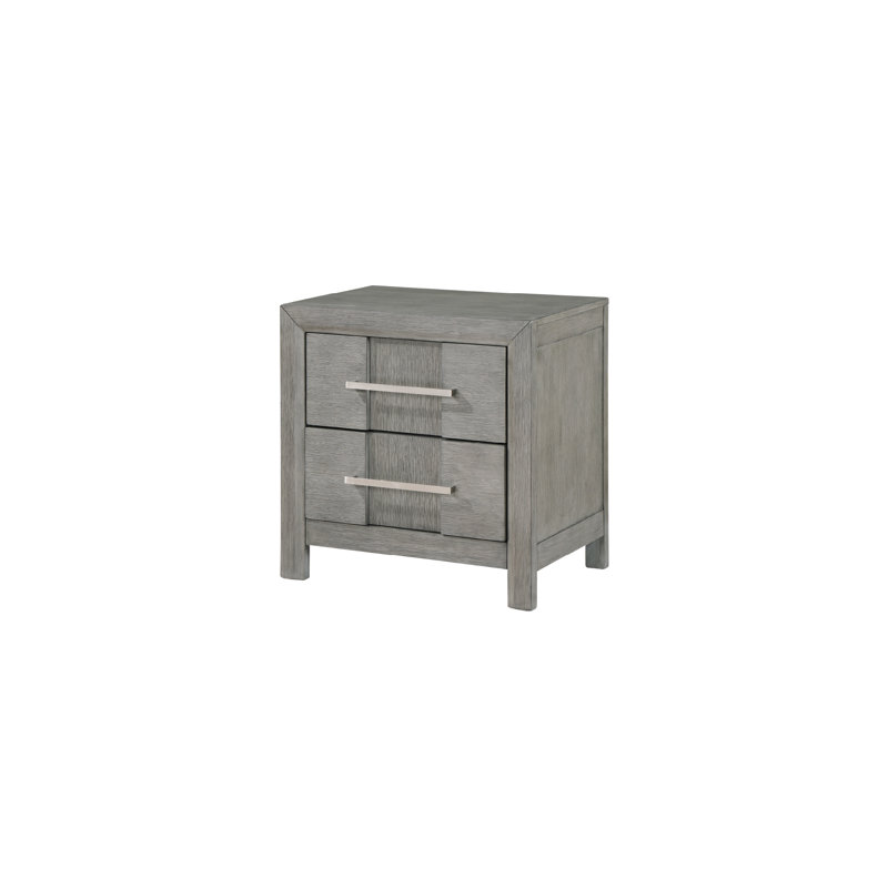 Adryan 23.5'' W Nightstand, Gray