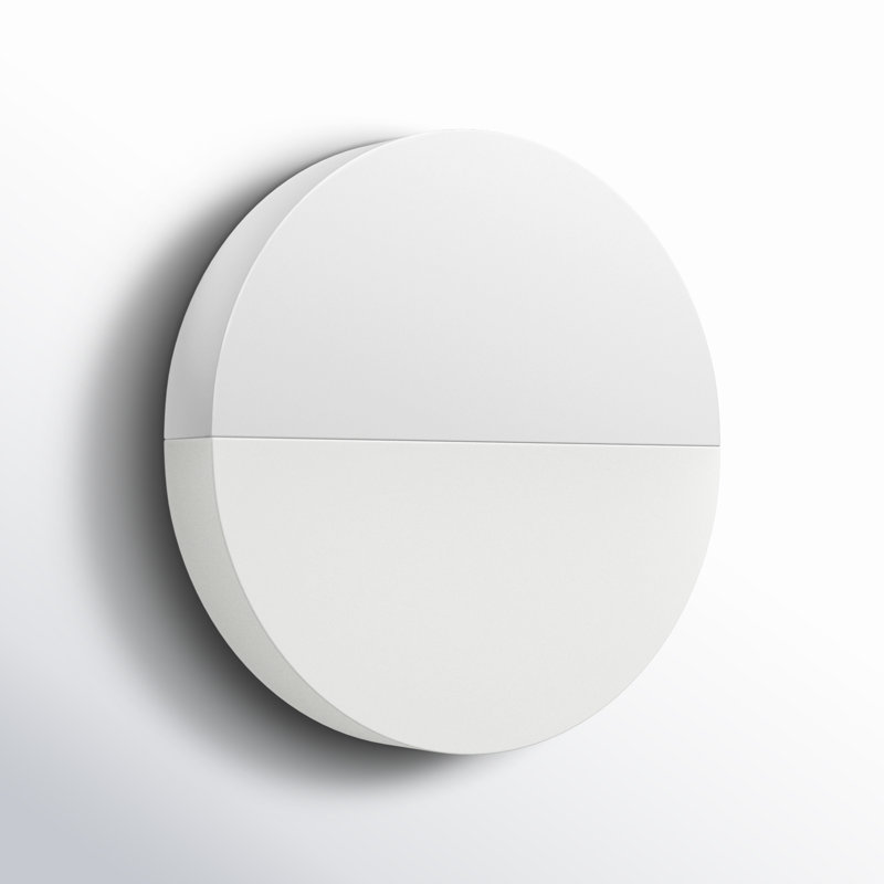 Plafonnier encastré d'extérieur 2 lumières DEL Replay, Blanc