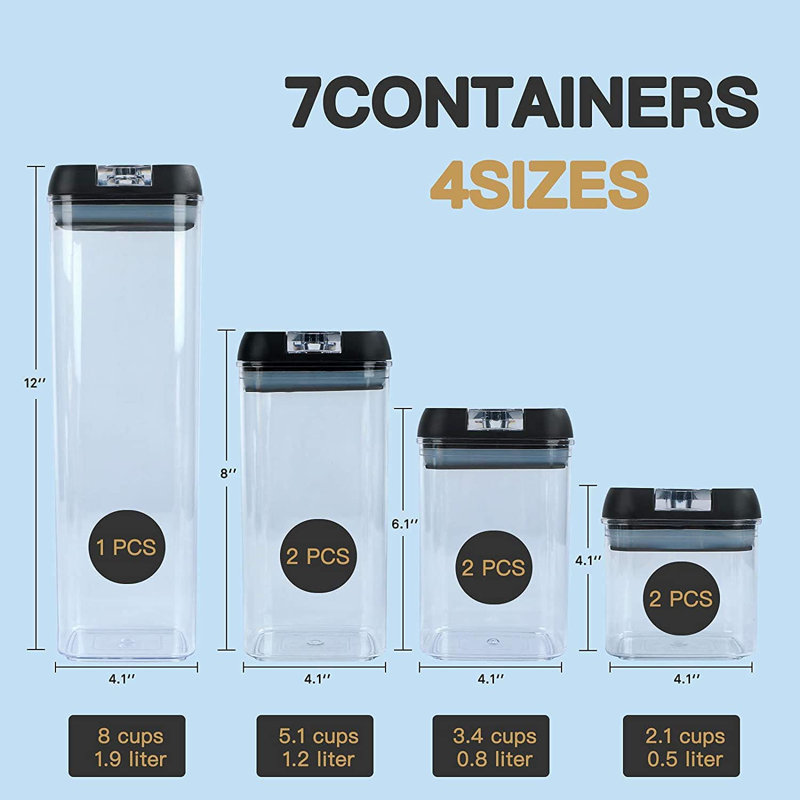 Danniel Food Storage Container, Black