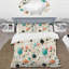 Ensemble de housse de couette à pois Futuristic Fusion Polka Dots Pattern-737670278