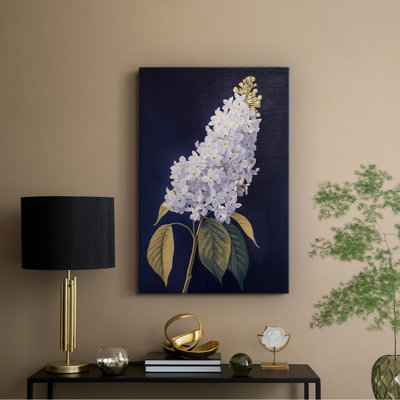 Série FLORAL CLxxxix - Toile tendue avec châssis de qualité supérieure - Prêt à être accroché