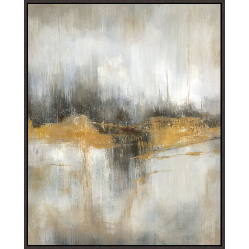 Moonage Daydream Painting by Jacob Lincoln, Hand Emblishment Gold