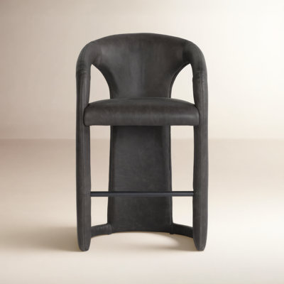 Archie Leather Counter Stool
