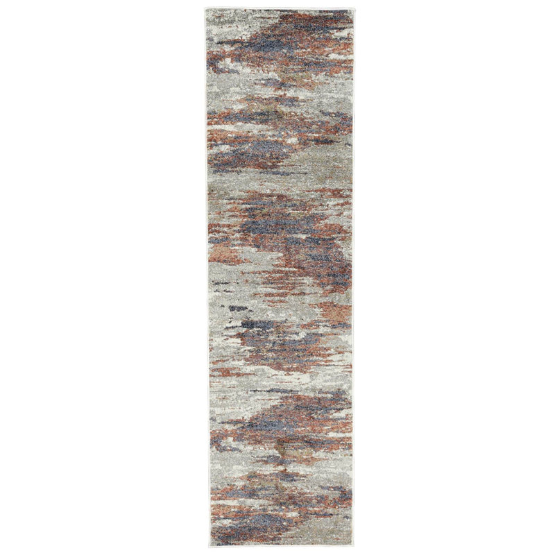 Jordan Delia Abstract Indoor Rug, Runner 2'7" x 10'