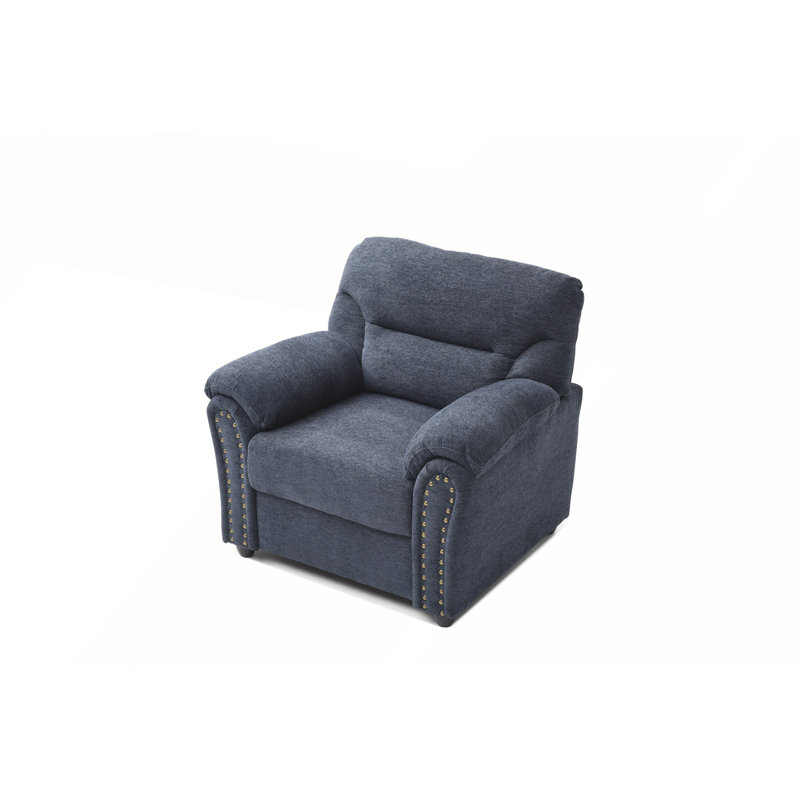 Chaise bleue, Bleu
