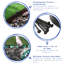 Harbour Housewares Lawn Edging Kit 50m x 4cm Plastic with 200 Pegs & Mallet-102505170