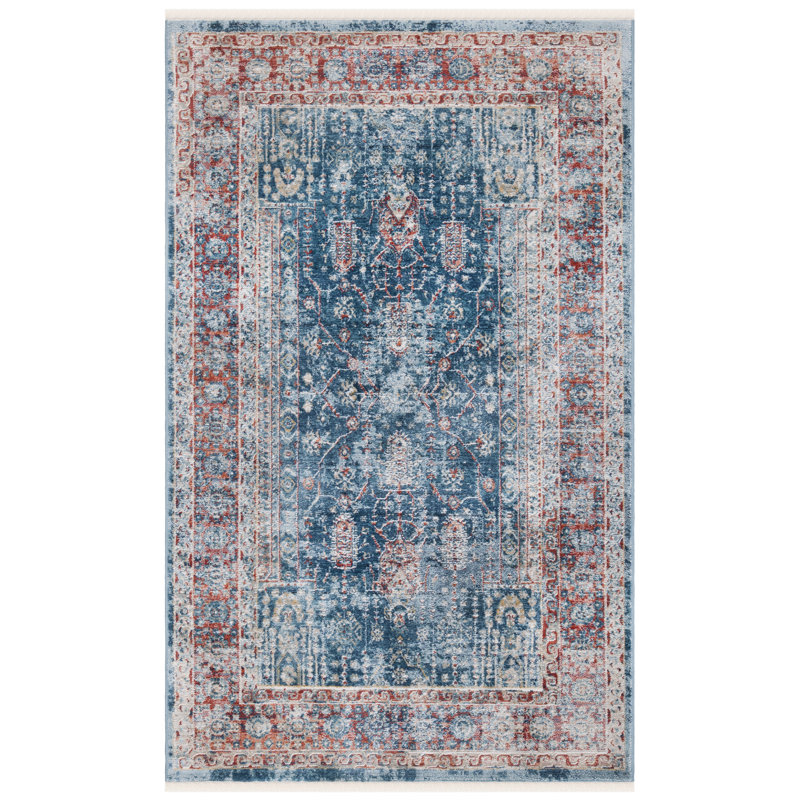 Massenburg Oriental Hand Woven Area Rug, Rectangle 91 x 152 cm