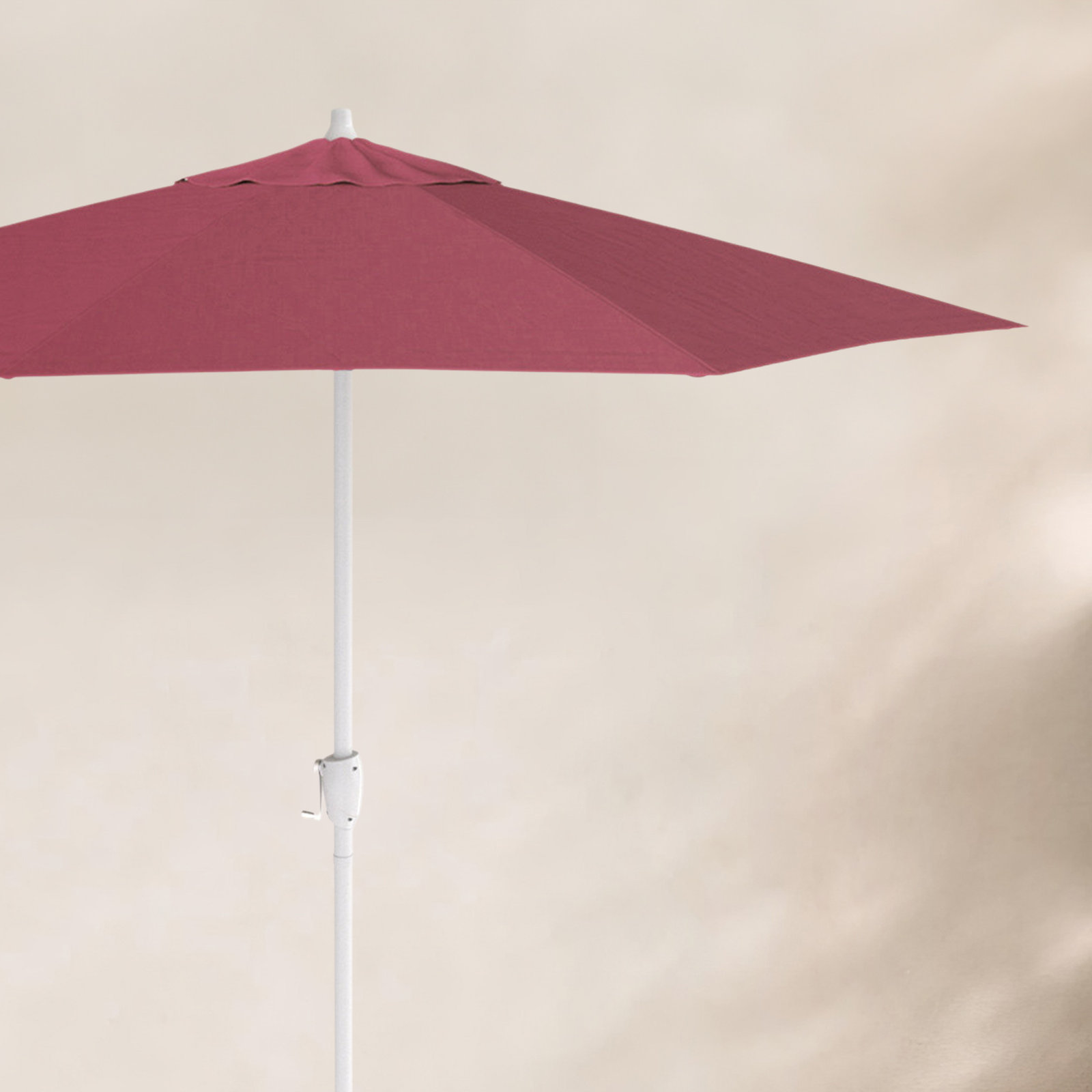 Kenne Sunbrella® Umbrella, Canvas Hot Pink Sunbrella® Canvas, 90" W x 90" D