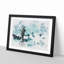 A Chess Battle Watercolour - Picture Frame Graphic Art Print-56875125-56875127