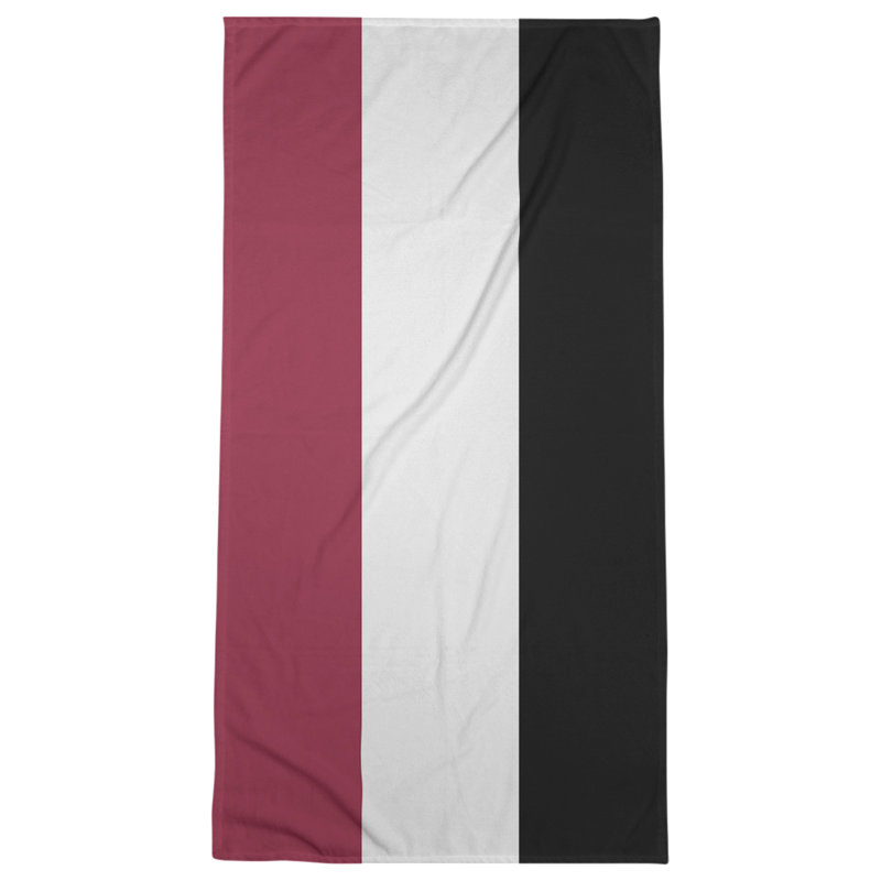Microfiber Bath Towel, Atlanta Throwback Football Main