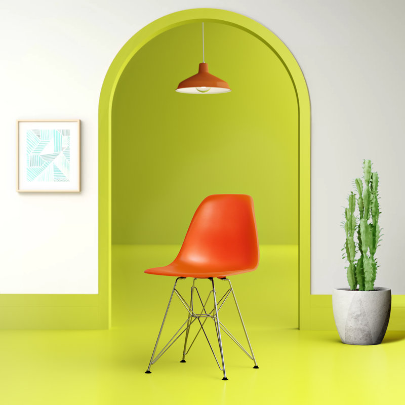 Chaise d'appoint Leavitt, Orange, 1