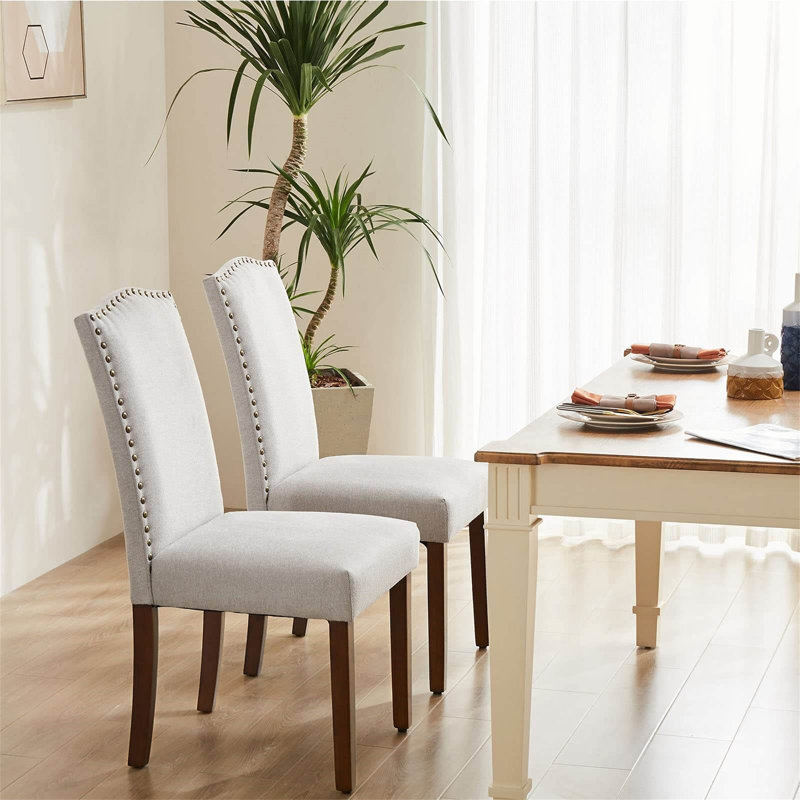 Chaise parsons Criselle, Gris, 2