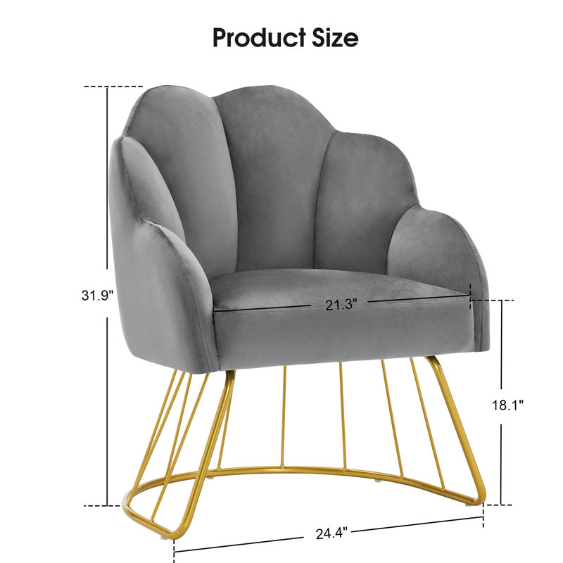 Chaise d'appoint pour la maison et le spa, Mélange de coton gris