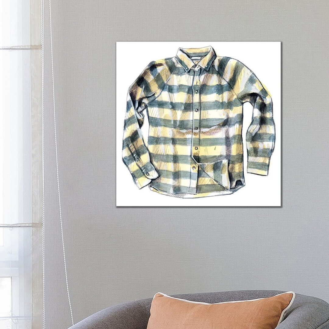 OOTD ONS Shirt von Sunflowerman - Galerie-verpackte Leinwand Giclée auf Leinwand