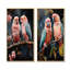 Whimsical Whispers Love Birds - ensemble de 2 reproductions d'art perroquet-1031160647-1031160651