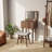 Anita Aevah Solid Wood Vanity Desk with Flip Top Mirror & Lights, Small Makeup Vanity with Drawers, 3 Lighting Modes Adjustable Brightness, Vanity Table for Bedroom and Living Room-278587383-278587369