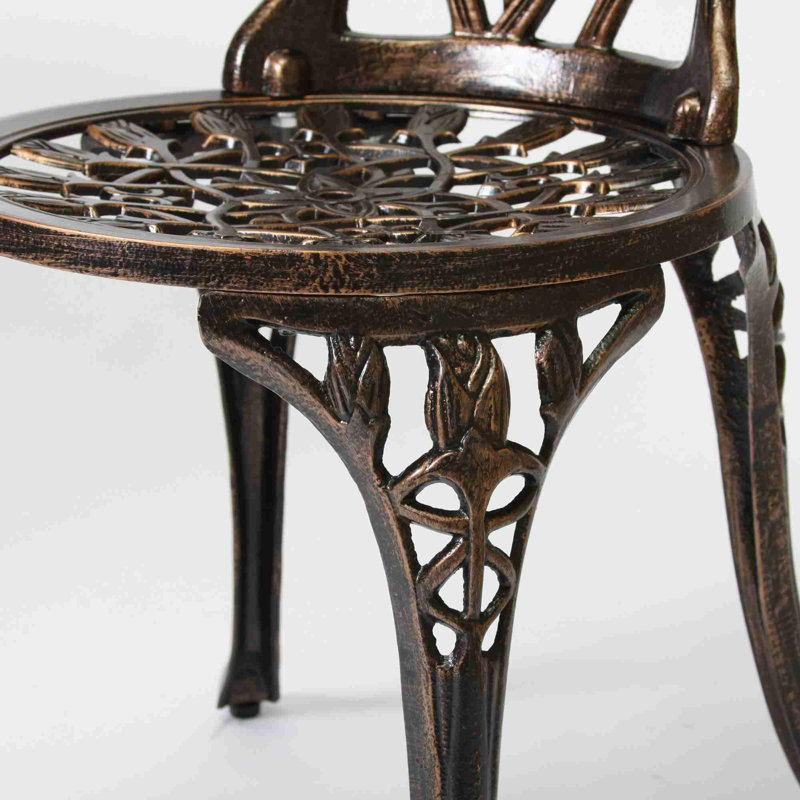 NASSAU CAST 3PC BISTRO SET
