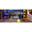 Lit mezzanine en bois avec bureau et DEL-1794749072