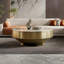 Table ronde en pierre légère de luxe moderne-109473643-109473644