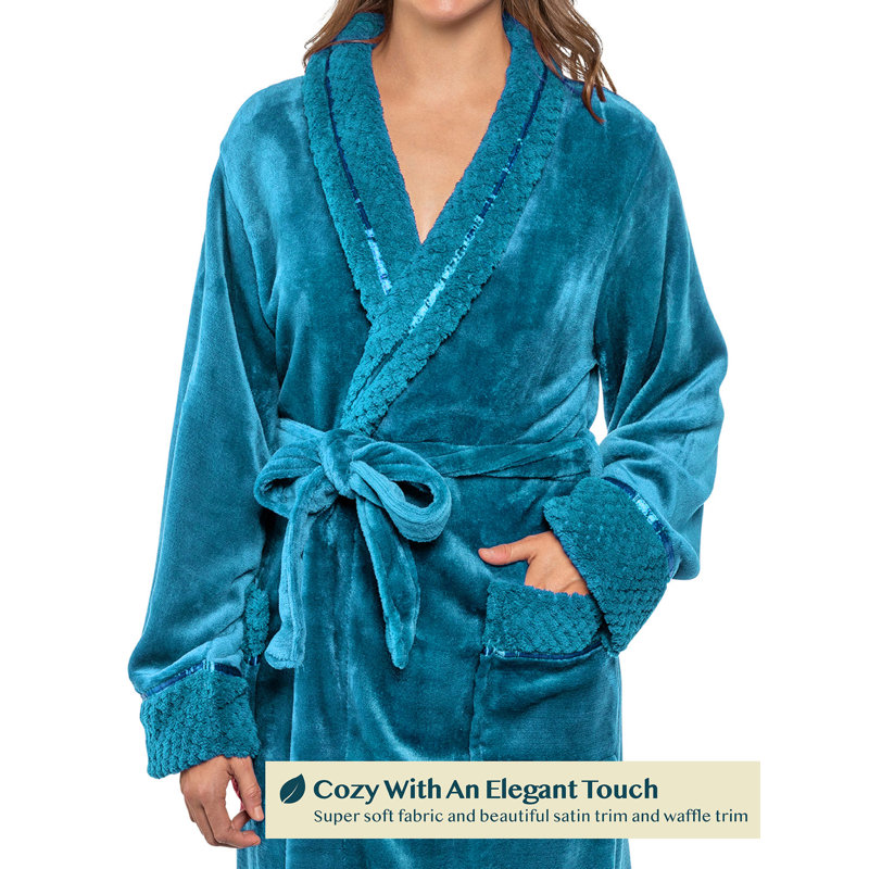 Peignoir Behanan 260-280 GSM, 2TG, Bleu mer