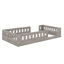 Lit plateforme en bois avec garde-corps-42279645