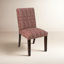 Chaise de salle à manger en coton Vidal en rose / bleu / vert-102834247-102834280
