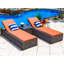Ensemble de conversation en osier / rotin pour 15 personnes avec coussins Sunbrella Gordo-436049369